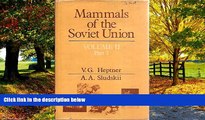 Books to Read  Mammals of the Soviet Union: Carnivora, Part 2 (Hyaenas and Cats)  Best Seller