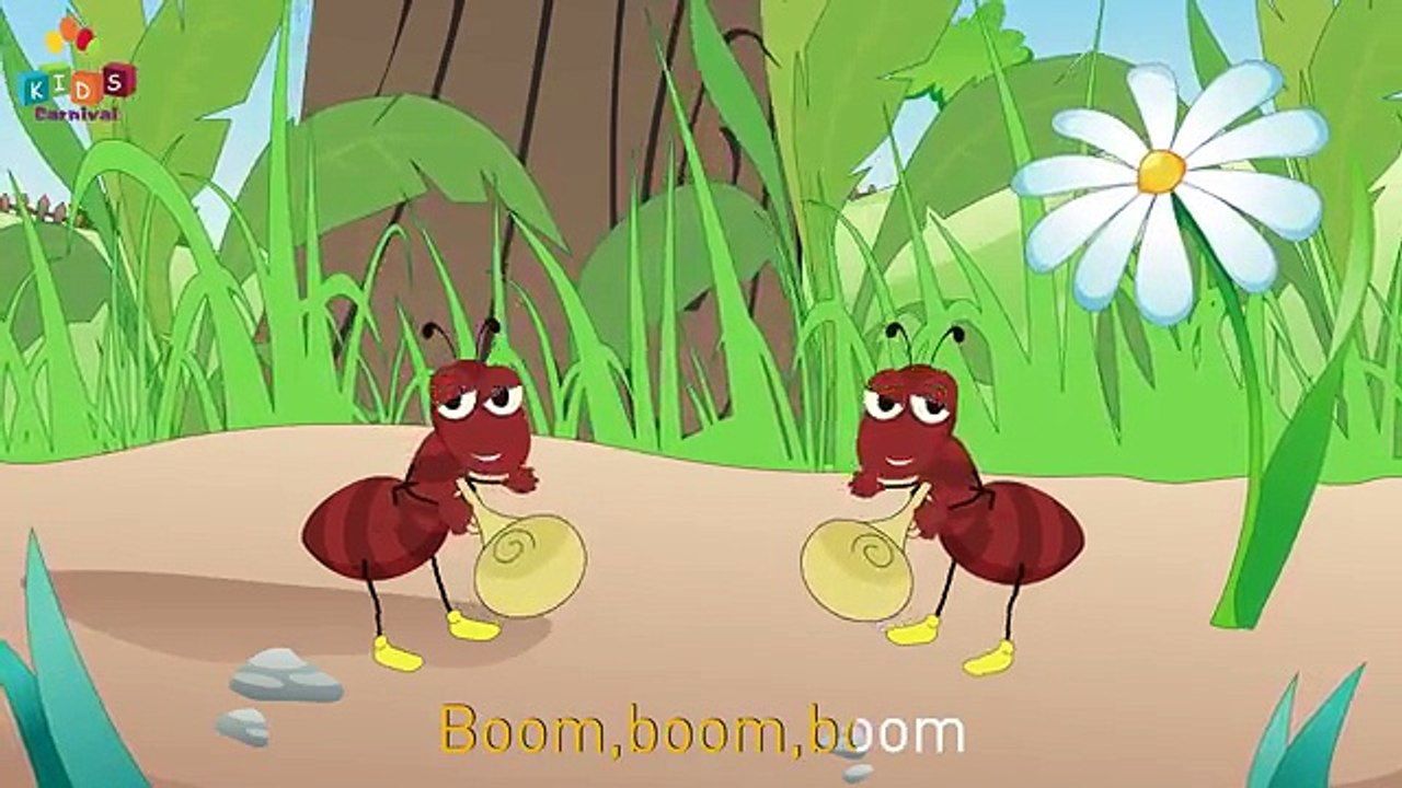 Ants Go Marching - Nursery Rhymes | Play School Songs | Easy To Learn