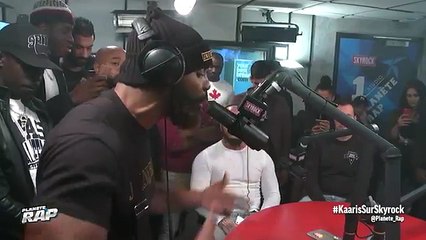 Kaaris qui freestyle « Ce que tu veux » en live dans Planète Rap