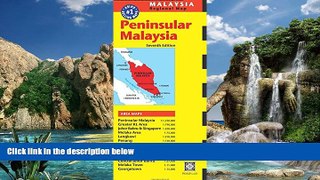 Big Deals  Peninsular Malaysia Travel Map Seventh Edition (Periplus Travel Maps)  Best Seller