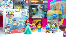 Dora the Explorer Toy Story Play Doh Angry Birds Frozen Doc Mcstuffins Eggs Pokemon