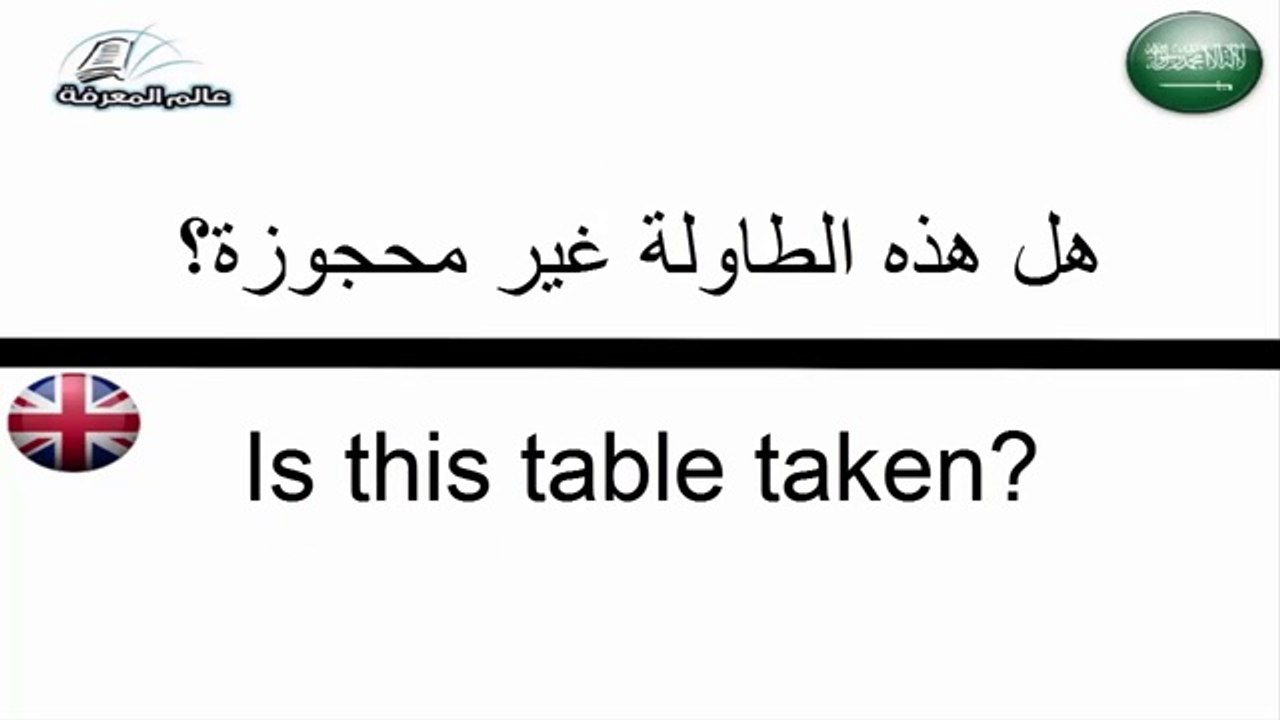 Learn English Lesson 29 in the restaurant (1) _ تعلم اللغة الإنجليزية - الدرس‫ 29