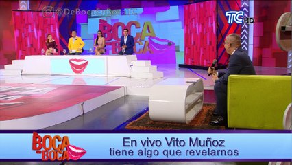 En vivo Vito Muñoz tiene algo que revelarnos
