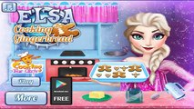 Elsa Cooking Ginger Bread - Frozen Princess Elsa Games - totalkidsonline