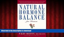 liberty books  Natural Hormone Balance for Women: Look Younger, Feel Stronger, and Live Life with
