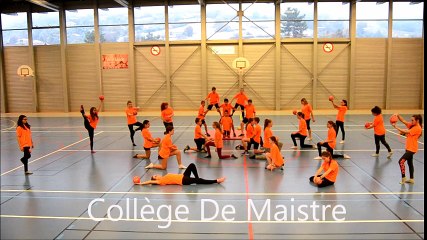 Concours FLASHMOB UNSS Championnat du monde de HANDBALL 2017 + Collège De Maistre