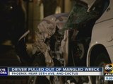 Driver pulled out of Phoenix crash