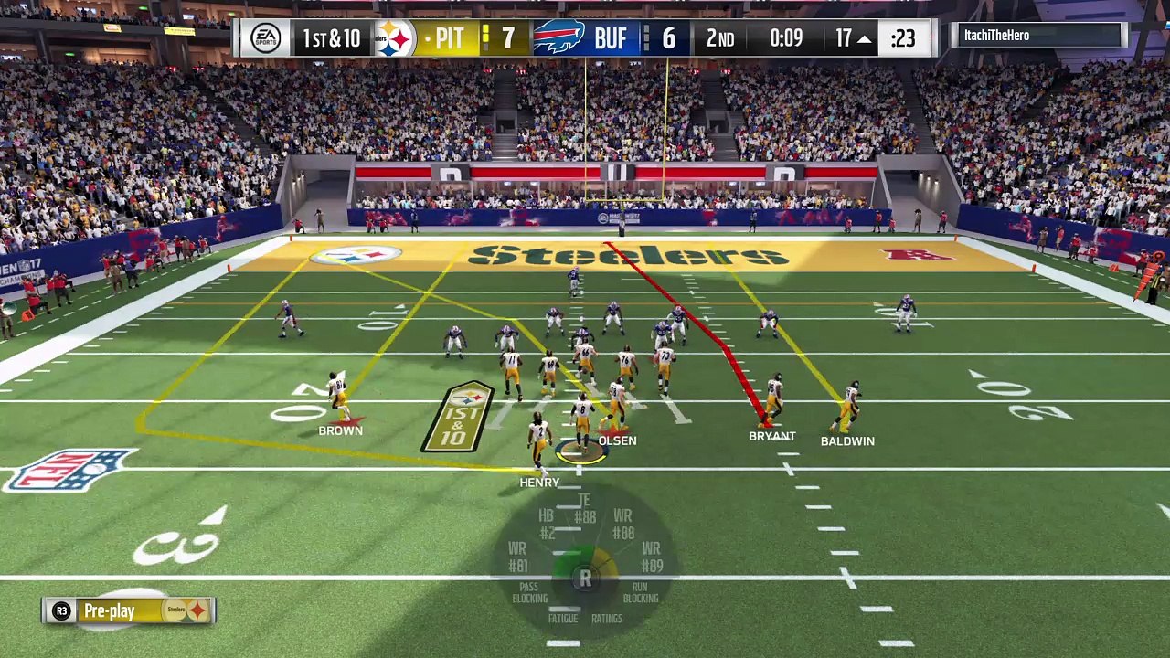Madden NFL 17 - Insane RB TD Pass