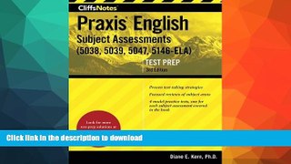 READ  CliffsNotes Praxis English Subject Assessments, 3rd Edition: (5038, 5039, 5047, 5146-ELA)