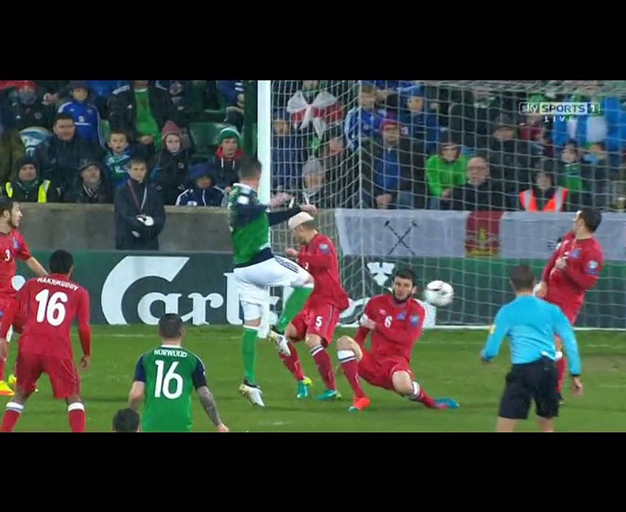 Kyle Lafferty Goal HD - Northern Ireland 1-0 Azerbaijan - 11.11.2016 Qualification