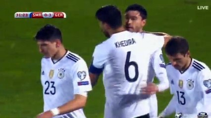 Jonas Hector Goal HD - San Marino 0-3 Germany - 11.11.2016 HD