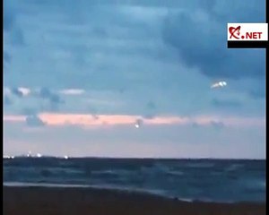 UFO sightings in Romania! July 2014. Fenomene stranii la Mamaia inainte de furtuna - OZN?