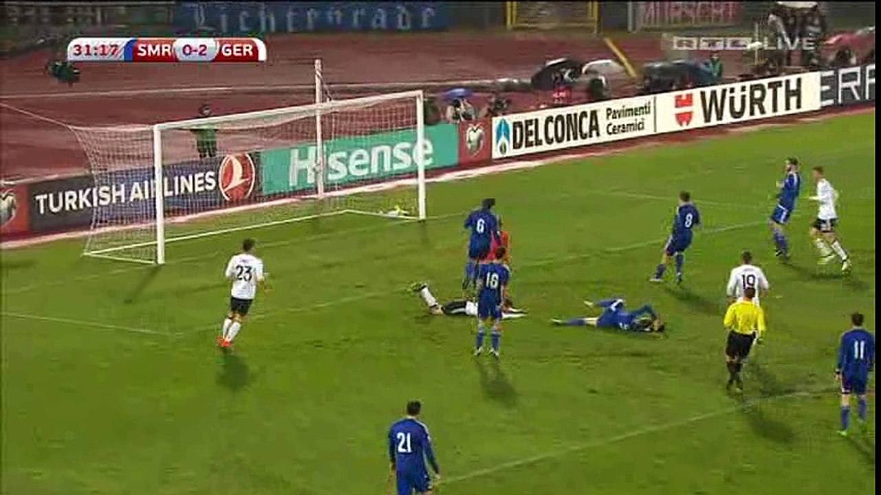 Jonas Hector Goal HD - San Marino 0-3 Germany - 11.11.2016 Qualification