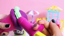 Peppa Pig Ice Cream Parlor Building Toys Play Doh Ice Cream DIY La Heladería de Peppa Pig