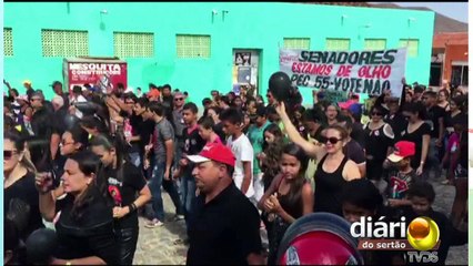 Bonito de Santa Fé e Cajazeiras se mobilizam contra a PEC 55