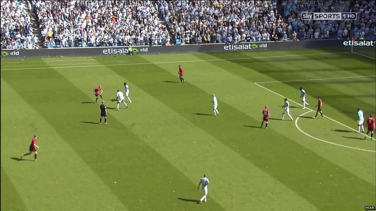 اهداف مباراة مانشستر يونايتد و مانشستر سيتي 1-0...
