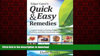 Buy book  Edgar Cayce s Quick and Easy Remedies online pdf