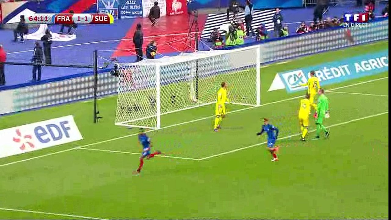 Dimitri Payet Goal HD - France 2-1 Sweden - 11.11.2016 Qualification