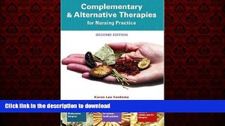 Best book  Complementary   Alternative Therapies for Nursing Practice (2nd Edition)