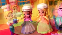 Sofia The First Makes Play Doh Pepperoni Pizza for Princess Peppa Pig Disney Nickeloden Play Dough
