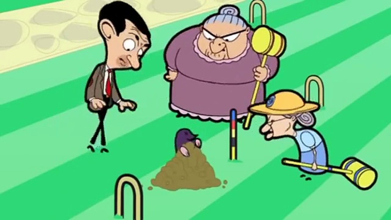 Kill the mole! Mr Bean Cartoon