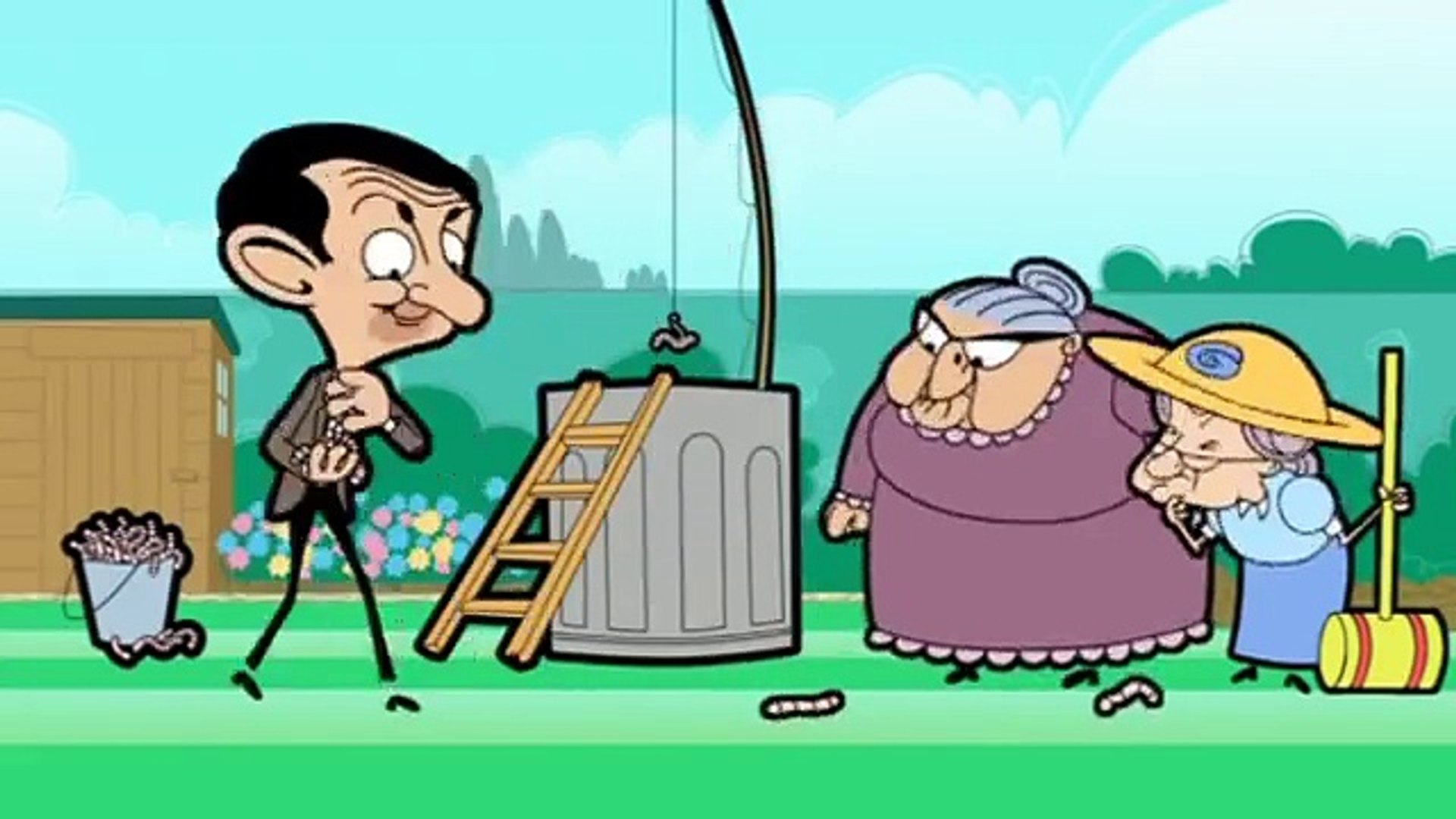 Mr Bean - Catches a Mole