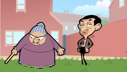 Mr Bean - Lawnmower invention