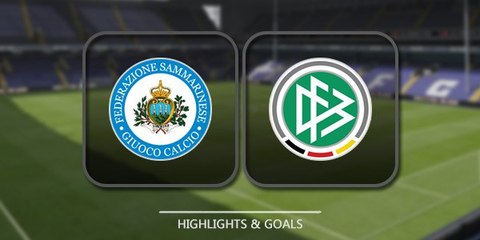 San Marino 0 - 8	 Germany - All Goals & Highlights - 11-11-2016