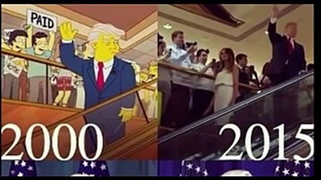 WATCH Simpsons Prediction of Donald Trump Becoming President Comes True