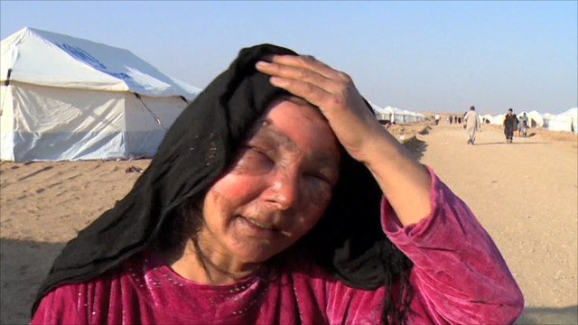 أم محمد نازحة من الموصل تروي مأساتها