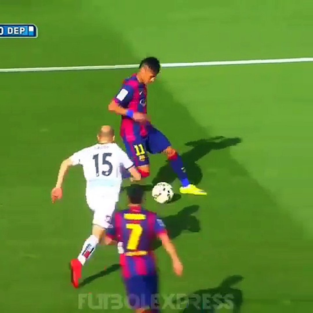 Neymar Jr Fantastic Sombrero Flick Video Dailymotion