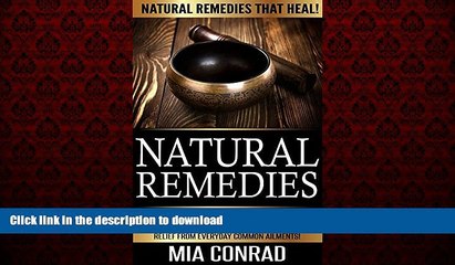 Download Video: Buy book  Natural Remedies: Natural Remedies that Heal! - Ancient Primordial Cures, Treatments And