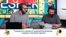 Vikings vs. Redskins (Week 10 Preview) | Dave Dameshek Football Program | NFL