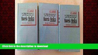 Buy books  DICTIONARY OF PRACTICAL MATERIA MEDICA: VOL I, VOL II   VOL III online