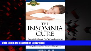 liberty books  Insomnia: Natural Cures: Complete Guide for Fast and Natural Solutions for