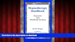 liberty books  Hypnotherapy Handbook: Hypnosis and Mindbody Healing in the 21st Century online for