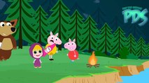 Peppa Pig Spiderman Giving Crying Masha And The Bear Her Lollipop New Episodes