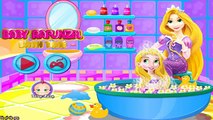 Baby Rapunzel Bath Time - Disney Tangled Baby Game - Rapunzel Tangled Games For Girls