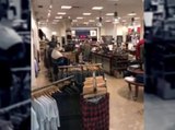 Deer Crashes Through Store