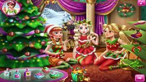 Disney Princess Christmas Party Game - Frozen Elsa Anna & Tangled Rapunzel Baby games