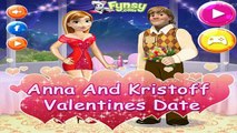 Disney Princess - Anna And Kristoff Valentines Date - Baby Games HD