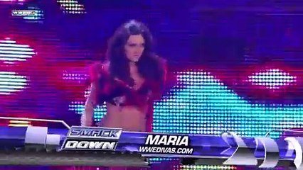 WWE Michelle McCool vs Maria