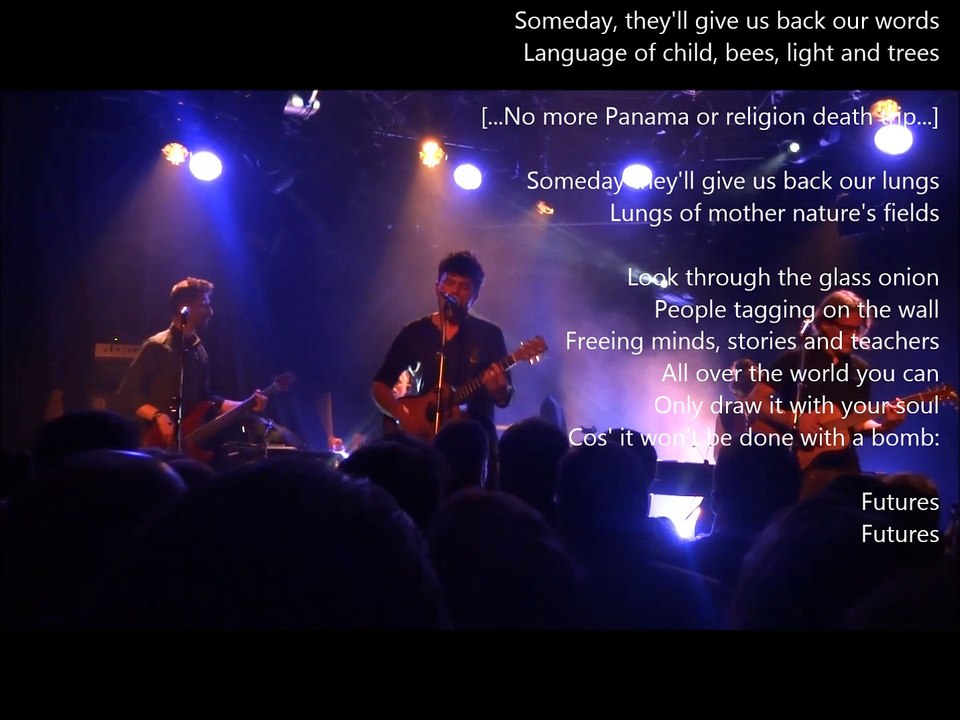 ROMAIN HUMEAU  [EIFFEL] "Futures" avec paroles - live@l'Ubu Rennes 2016