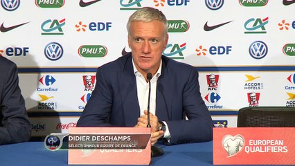Bleus - Deschamps : "On est allé chercher cette victoire"