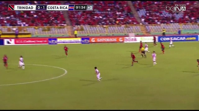 Johan Venegas Goal HD - Trinidad and Tobago 0-2 Costa Rica 11.11.2016 HD