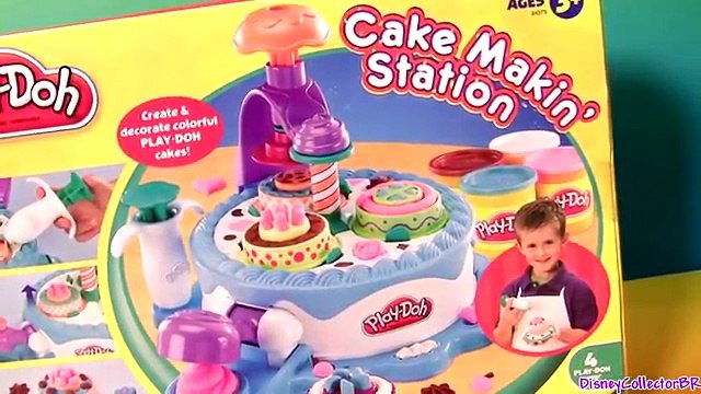 Play Doh Cake Makin Station Bakery Playset by Sweet Shoppe Kitchen Baking Toy - Fábrica de Bolos