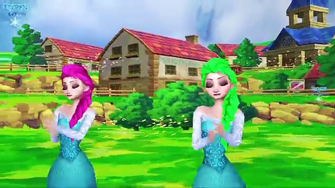 Frozen Elsa SuperHeroes Costumes Old MacDonald Had A Farm Baa Baa Black Sheep Nursery Rhymes