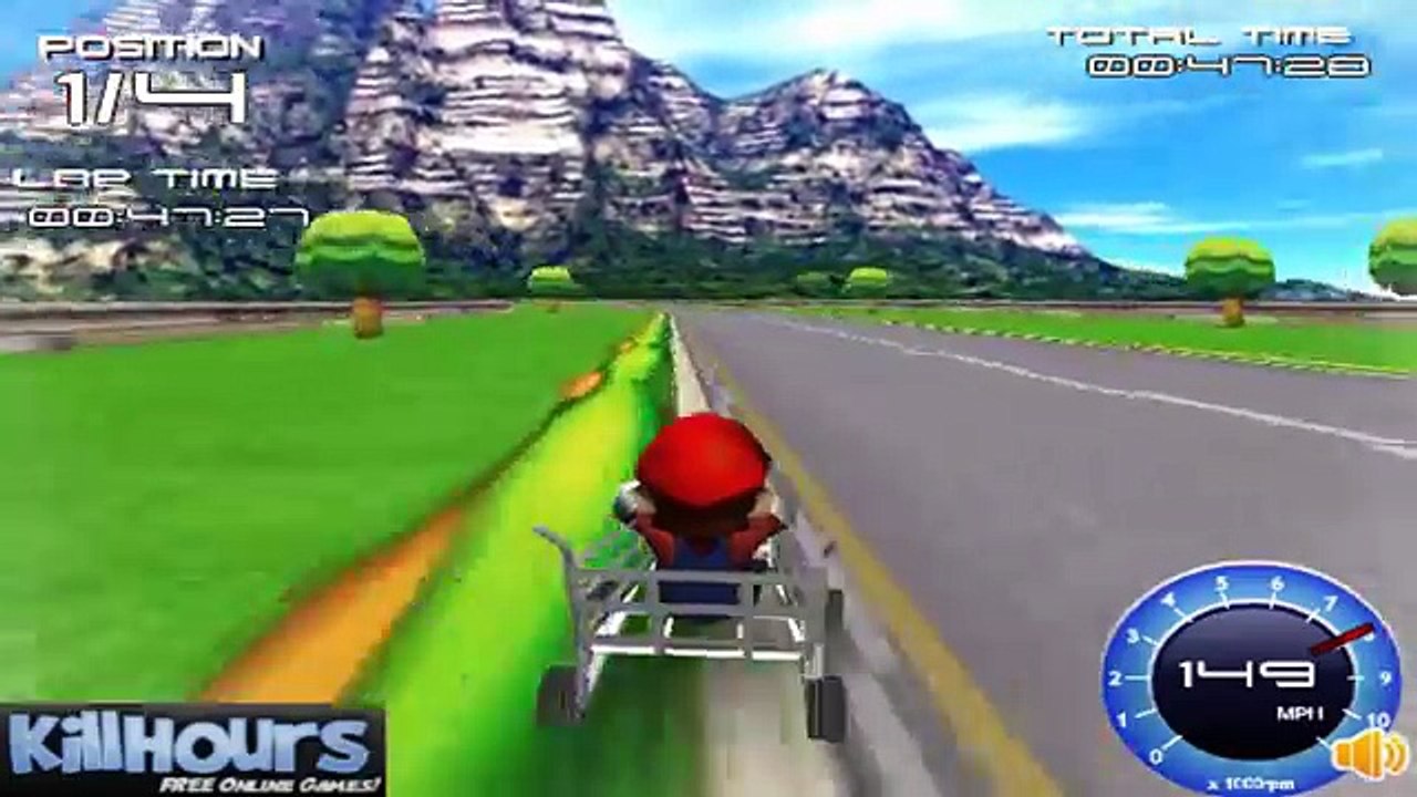 Mario Racing Game for Kids | Mario Cart 3D Game For Kids – Видео ...