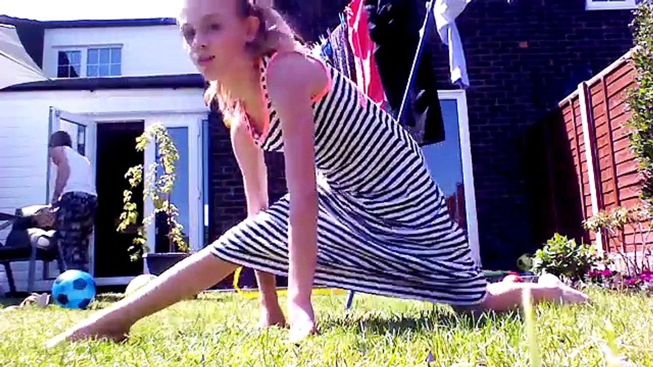 How to get your splits better and to the ground!!! - Dailymotion Video