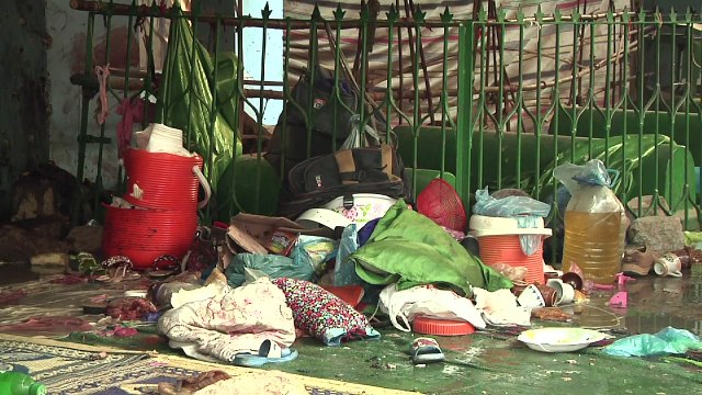 IS-claimed bombing kills dozens at Pakistan shrine